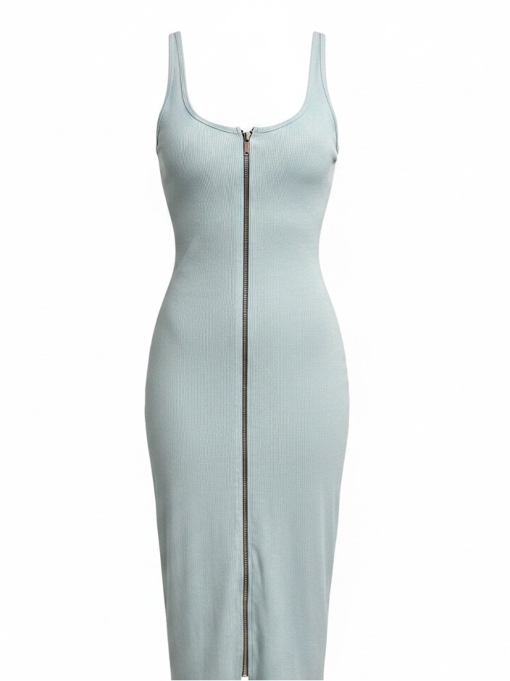 Popular Basics Light Blue/mint Midi Dress